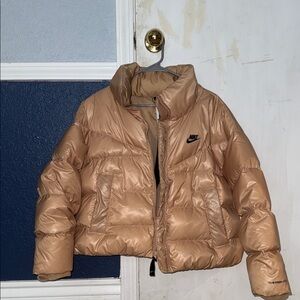 Nike Women’s Camel/Tan Puffer Jacket